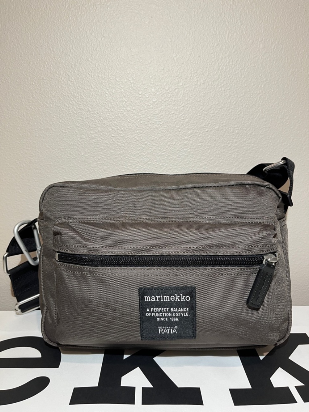 Marimekko My Things Crossbody Shoulder Bag - Light Brown